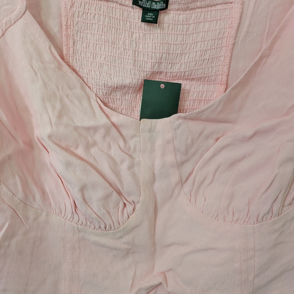 Wild Fable XXL Pink Lace Long Corset Top - Picture 5 of 5